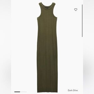 NWT rag & bone Luca Maxi Dress ribbed